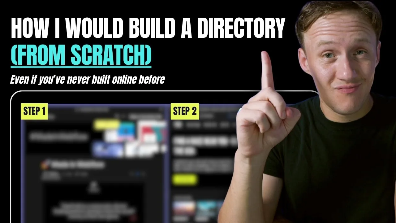 Thumbnail for Connor’s video on building a directory website from scratch